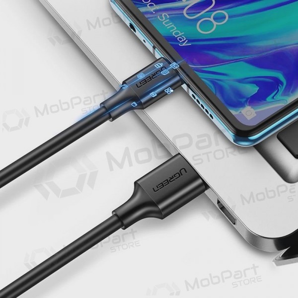 USB-C kaabel Ugreen US184 USB-A kuni USB-C 1 m USB 3.2 Gen1 3 A must