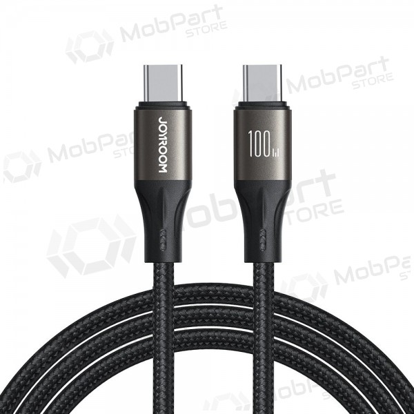 USB kaabel Joyroom SA25-CC5 USB-C to USB-C 100W 1.2m mustad