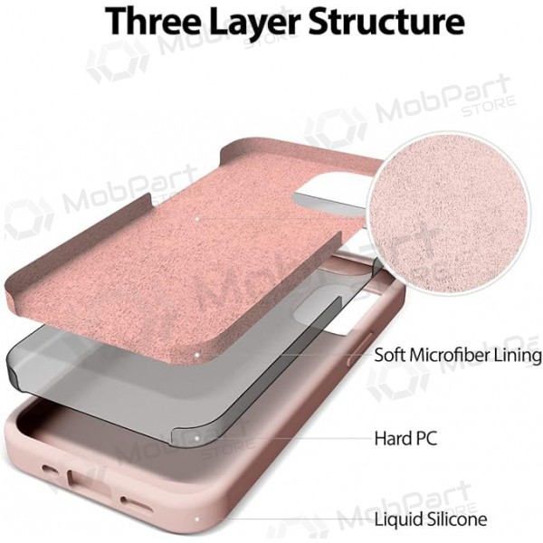 Apple iPhone 11 Pro Max ümbris Mercury - Silicone Case (roosa liiv)