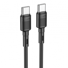 USB kaabel Hoco X83 60W Type-C to Type-C 1.0m mustad