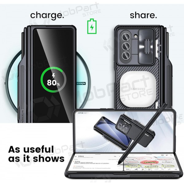 Samsung Galaxy Z Fold4 ümbris „Nillkin CamShield Pro“ (mustad) Samsung Galaxy Z Fold4 ümbris „Nillkin CamShield Pro“ (mustad)
