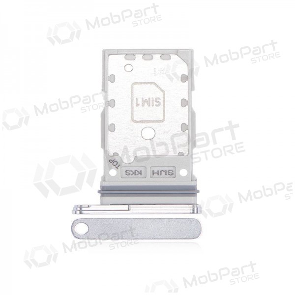 Samsung Galaxy S22 Ultra Dual SIM kaardi hoidja (valged) (originaalne)