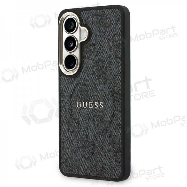 Samsung Galaxy S26 ümbris - Guess PU Leather 4G Gold Frame Magnetic (must)