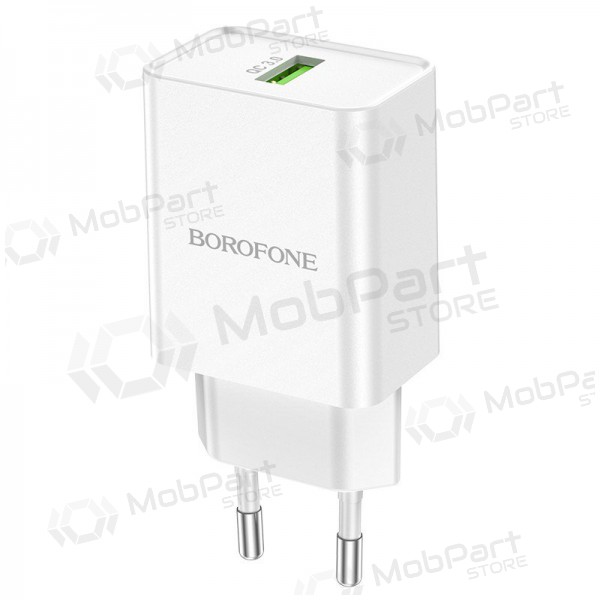 Laadija Borofone BN5 QC 3.0 18W (valged)