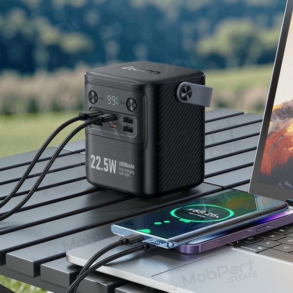 Väline patarei / aku Power Bank Hoco J152 22.5W+PD20W 80000mAh must