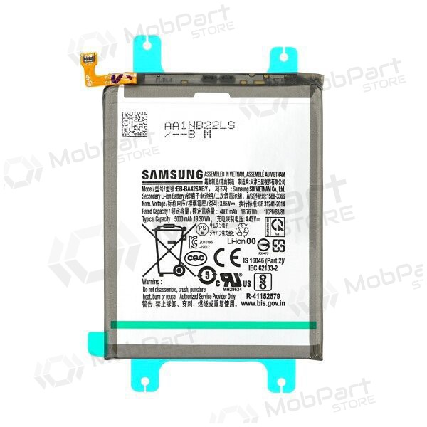 Samsung Galaxy A32 / A42 / A72 5G patarei / aku, akumuliatorius (originaalne) Samsung Galaxy A32 / A42 / A72 5G patarei / aku, akumuliatorius (originaalne)