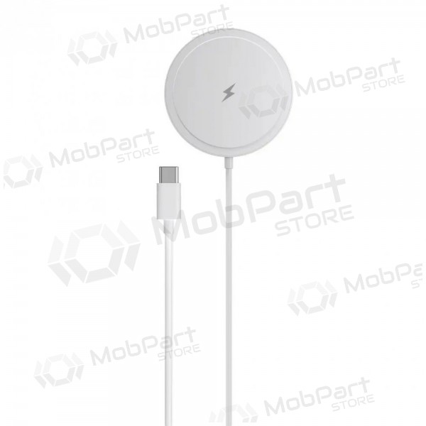 MagSafe juhtmevaba laadija Blue Star Charing Pad 15 W USB-C kaabliga valge