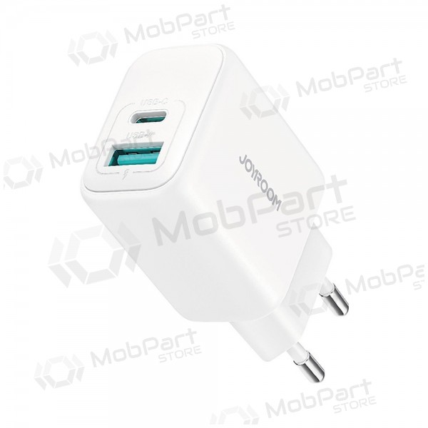 Laadija Joyroom JR-TCF21 USB-C/USB-A PD20W valged