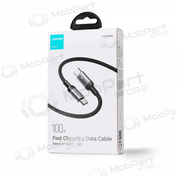USB kaabel Joyroom S-CC100A10 Type-C to Type-C 100W 1.2m mustad