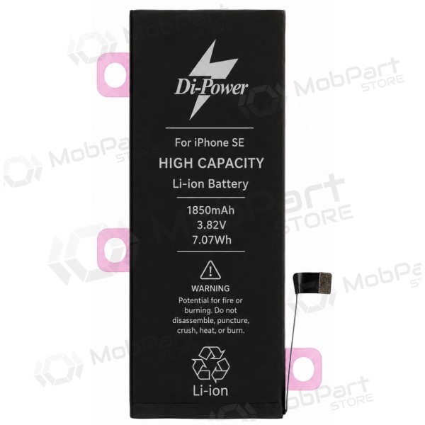 Apple iPhone SE (2016) aku, Di-Power 1850 mAh (suurendatud mahutavusega)