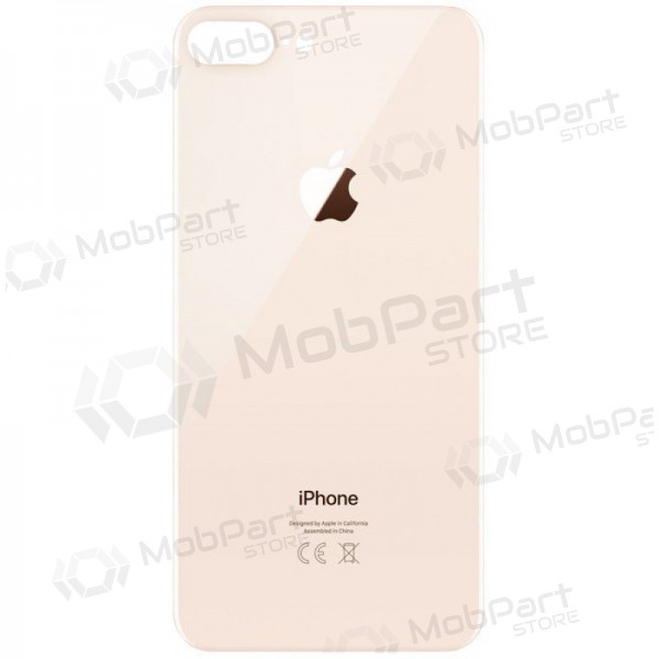 Apple iPhone 8 Plus patareipesade kaas (tagakaas) (kuldsed) (bigger hole for camera) Apple iPhone 8 Plus patareipesade kaas (tagakaas) (kuldsed) (bigger hole for camera)