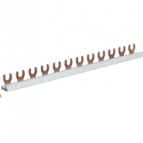 Izoliuotakoos jungimo šyna Hager KDN163A (1P, 12 mod., 10mm)