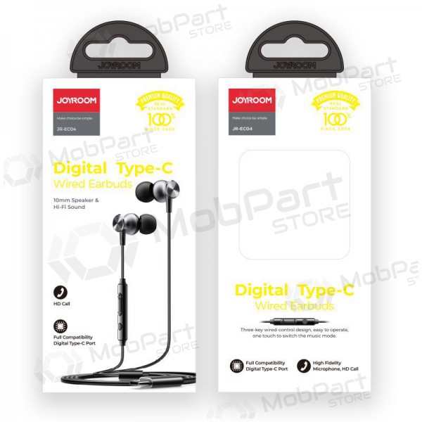 Kõrvaklapid Joyroom JR-EC04 Type-C Kõrvaklapid Joyroom JR-EC04 Type-C