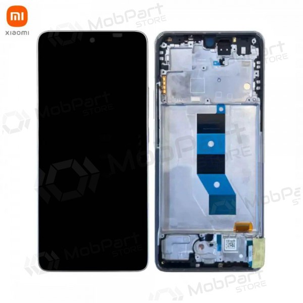 Xiaomi Poco M7 Pro 5G ekraan (hõbedased) (koos raamiga) (originaalne) Xiaomi Poco M7 Pro 5G ekraan (hõbedased) (koos raamiga) (originaalne)
