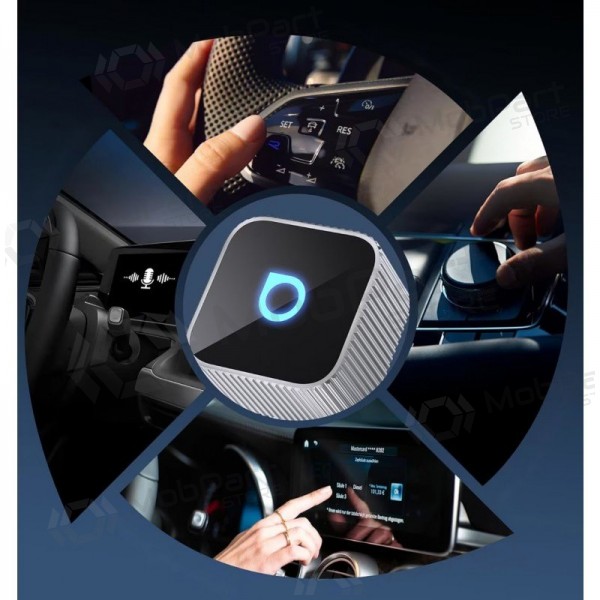 Juhtmevaba CarPlay / Android Auto adapter Ottocast Mini Cube CP88-T2 hõbedane