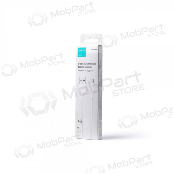 USB kaabel Joyroom S-UC027A9 USB to Type-C 3A 1.0m valged