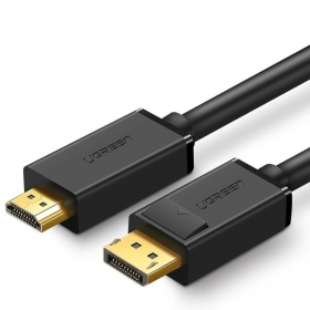 Kaabel Ugreen DP101 DisplayPort to HDMI 2.0m mustad
