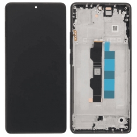 Xiaomi Redmi Note 13 Pro 4G, Poco M6 Pro 4G ekraan (mustad) (originaalne)