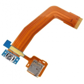 Samsung T800 Galaxy Tab S 10.5 / T805 Galaxy Tab S 10.5 microSD ja laadimispesa liides (laadimisliides)