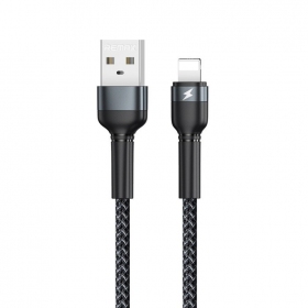 USB kaabel Remax RC-124i USB-A to Lightning 1.0m mustad