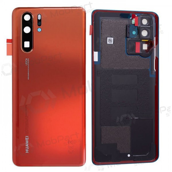 Huawei P30 Pro patareipesade kaas (tagakaas) punane (Amber Sunrise) (kasutatud grade A, originaalne)