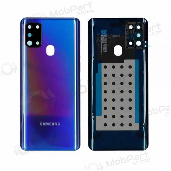 Samsung A217 Galaxy A21s 2020 patareipesade kaas (tagakaas) (sinised) (service pack) (originaalne)