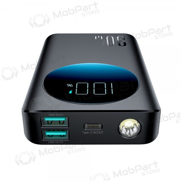Väline patarei / aku Power Bank Joyroom JR-PBF01 30W 10000mAh must Väline patarei / aku Power Bank Joyroom JR-PBF01 30W 10000mAh must