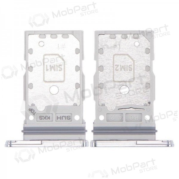 Samsung Galaxy S22 Ultra Dual SIM kaardi hoidja (valged) (originaalne)