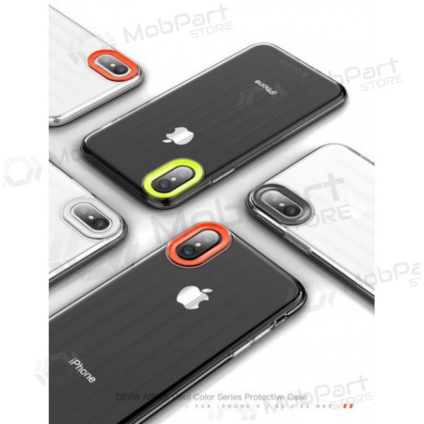 Apple iPhone X / XS ümbris - Devia Yonger (kollane)
