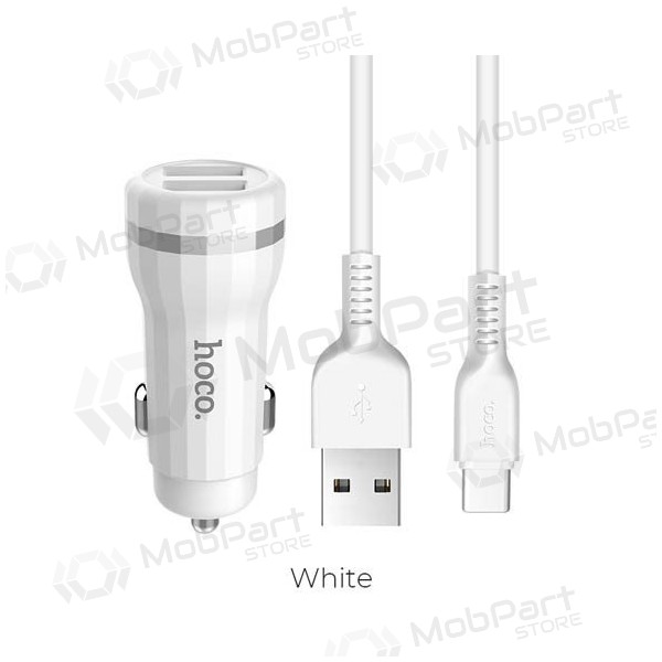 Autolaadija HOCO Z27 USB + 