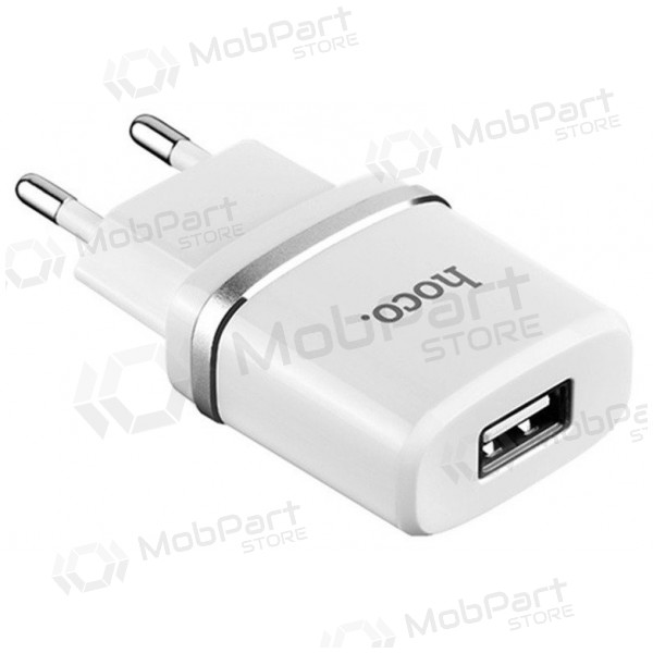 Laadija HOCO C11 Smart USB (5V 1A) (valged)