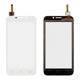 Huawei Y541 / Y5c puutetundlik klaas (valged)
