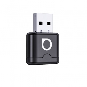 Juodas juhtmevaba CarPlay / Android Auto adapter Ottocast Mini Aura CA530-T
