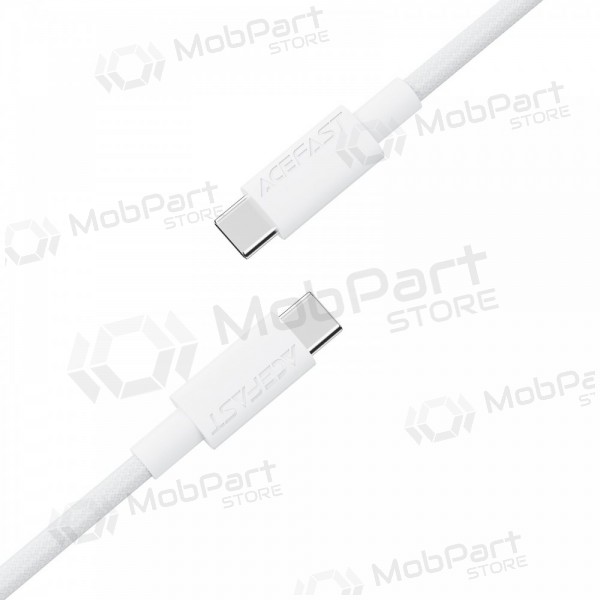 USB kaabel Acefast C18-03 60W USB-C to USB-C 1.2m valged