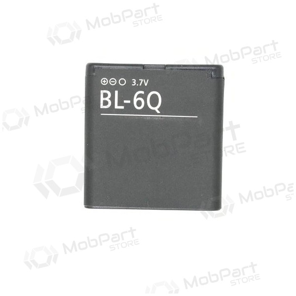 Nokia BL-6Q patarei / aku (970mAh) Nokia BL-6Q patarei / aku (970mAh)