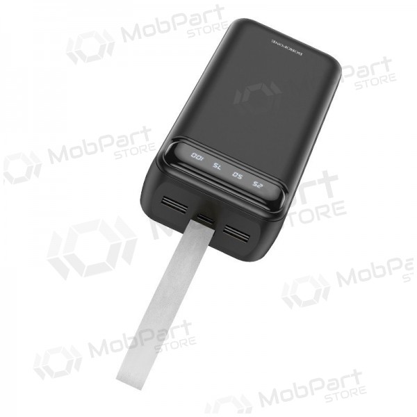 Väline patarei / aku Power Bank Borofone BJ14B Freeway 30000mAh must Väline patarei / aku Power Bank Borofone BJ14B Freeway 30000mAh must