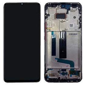 Xiaomi Mi 10 Lite 5G ekraan (Gray / Tarnish) (koos raamiga) (service pack) (originaalne)