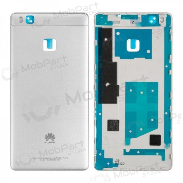 Huawei P9 Lite patareipesade kaas (tagakaas) (valged) (kasutatud grade B, originaalne)