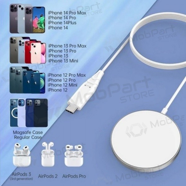 MagSafe juhtmevaba laadija Choetech T518-F 15 W