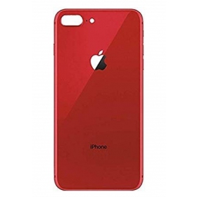 Apple iPhone 8 Plus patareipesade kaas (tagakaas) (punane) (bigger hole for camera)