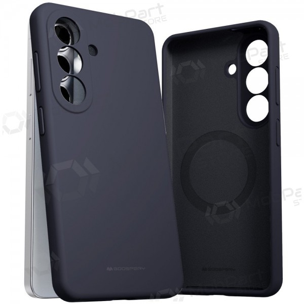 Samsung Galaxy A57 ümbris Mercury - Pure Magsafe Silicon Case (tumesinine)