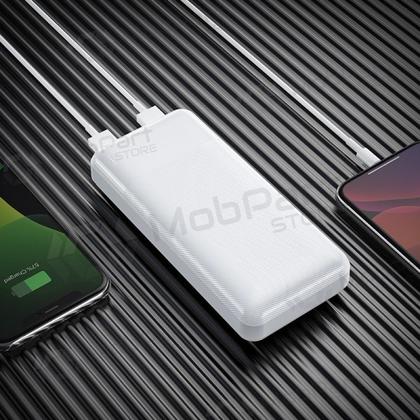 Väline patarei / aku Power Bank Hoco J72A 20000mAh valge Väline patarei / aku Power Bank Hoco J72A 20000mAh valge