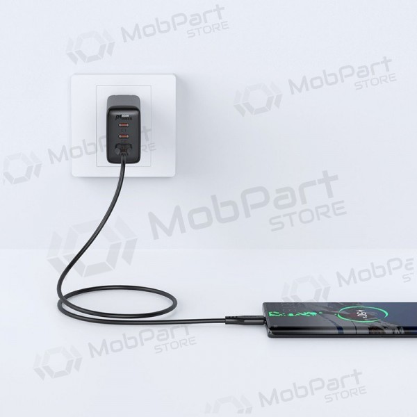 USB kaabel Acefast C3-04 USB-A to USB-C 1.2m mustad