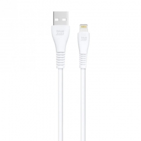 Lightning kaabel Blue Star PJ-DG5-A USB-A kuni Lightning 1 m valge