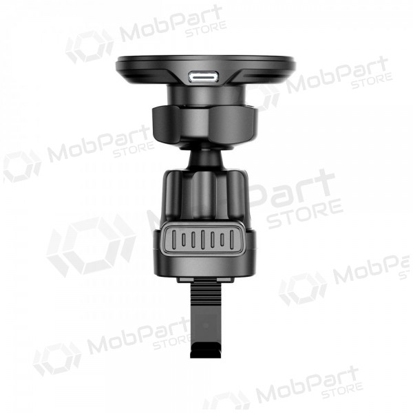 Automobilinis laikiklis-laadija Joyroom JR-ZS412 Qi2 MagSafe 15W mustad
