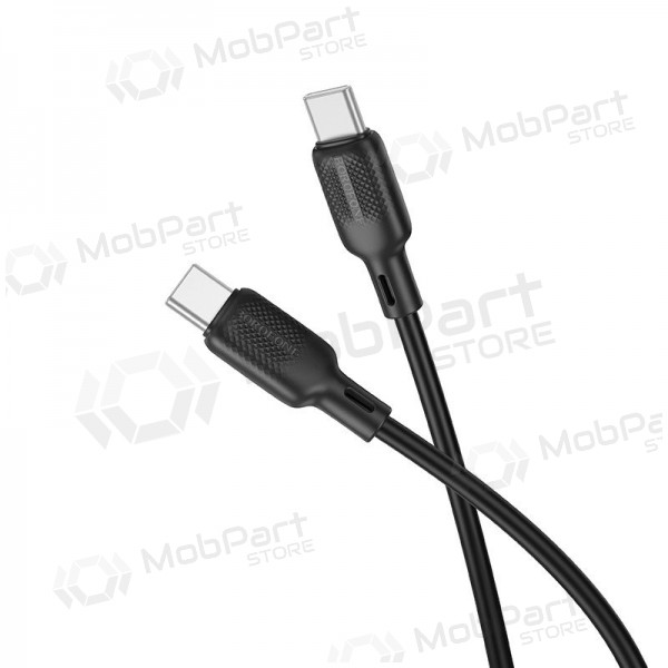 USB kaabel Borofone BX113 60W USB-C to USB-C 2.0m mustad