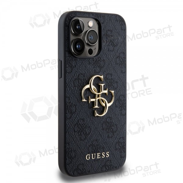 Apple iPhone 14 Pro Max ümbris - Guess PU 4G Metal Logo (hall)