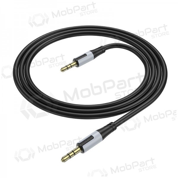 Audio kaabel Borofone BL19 3,5mm to 3,5mm mustad