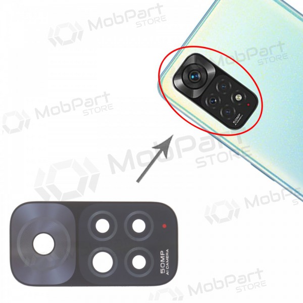 Xiaomi Redmi Note 11 4G (Global) kaamera klaas 50MP (only lens)