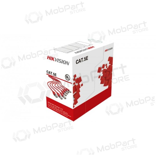 Võrgukaabel Hikvision UTP 5E - Gysla-0.50mm, ritė 305m DS-1LN5E-S